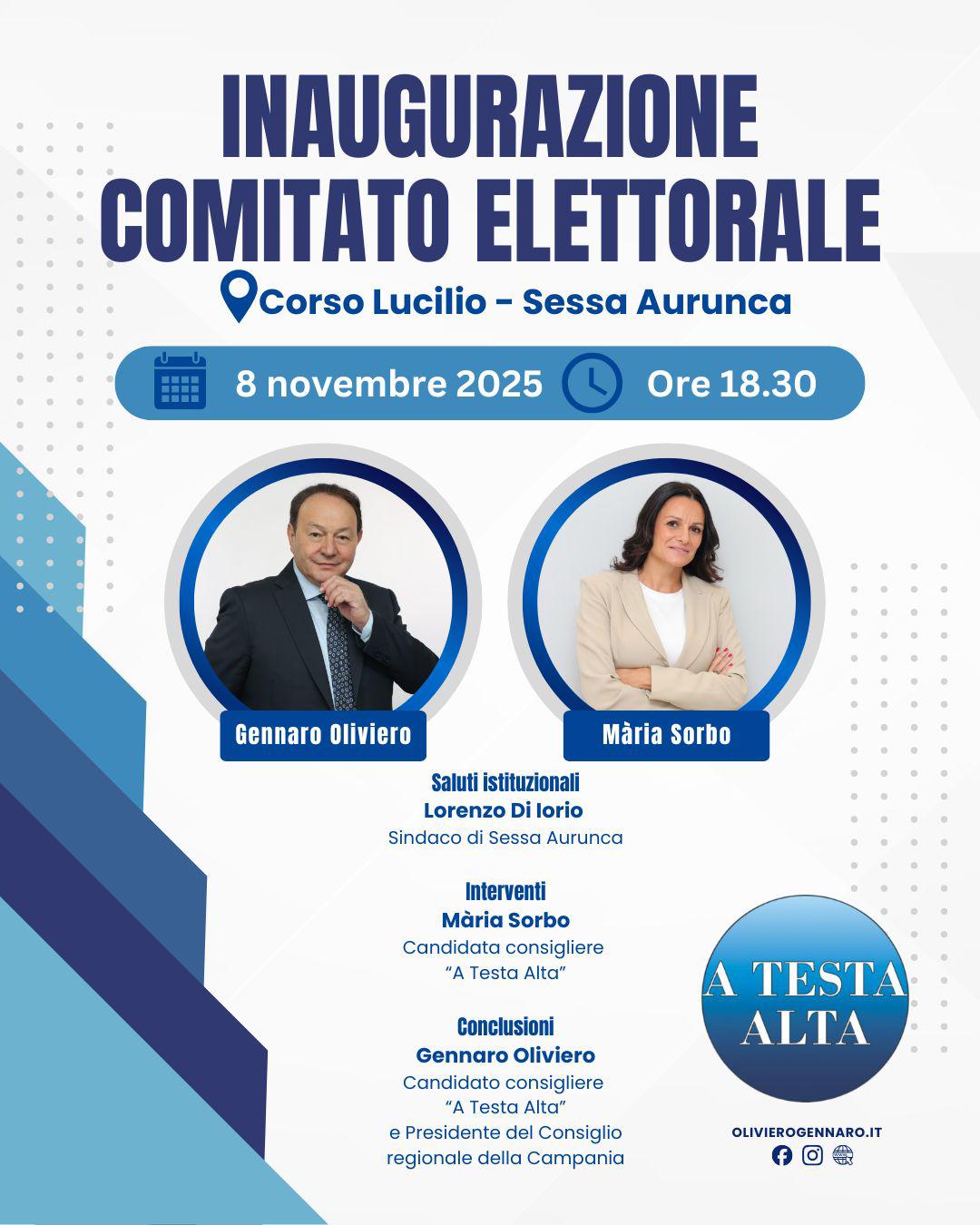 Sessa Aurunca - 8 Novembre 2025 ore 18:30