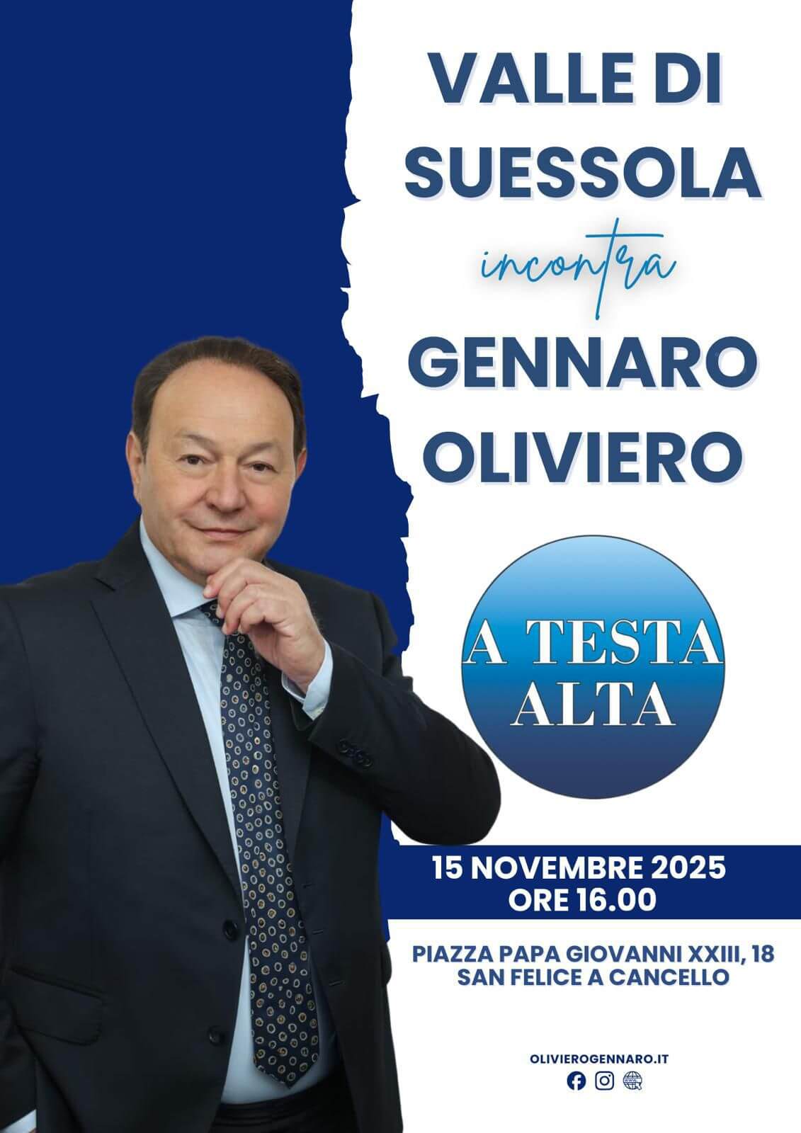 Valle di Suessola - 15 Novembre 2025  ore 16:00