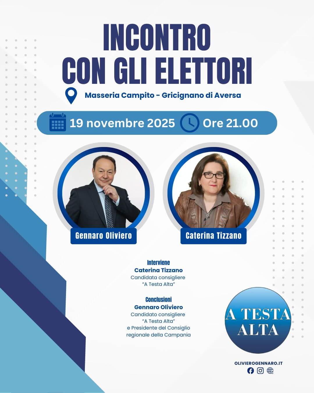 Gricignano di Aversa - 19 Novembre 2025  ore 21:00